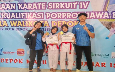 Dua Siswa MI Al-Khoeriyah Raih Juara 1 Kejuaraan Karate Sirkuit VI Piala Wali Kota Depok